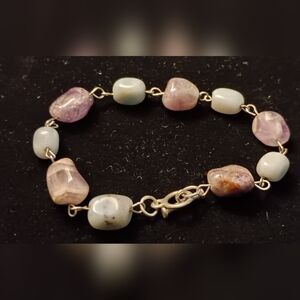 Artisan Natural Stone Bead Bracelet